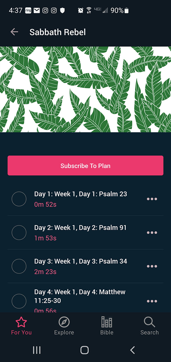 James on Dwell App